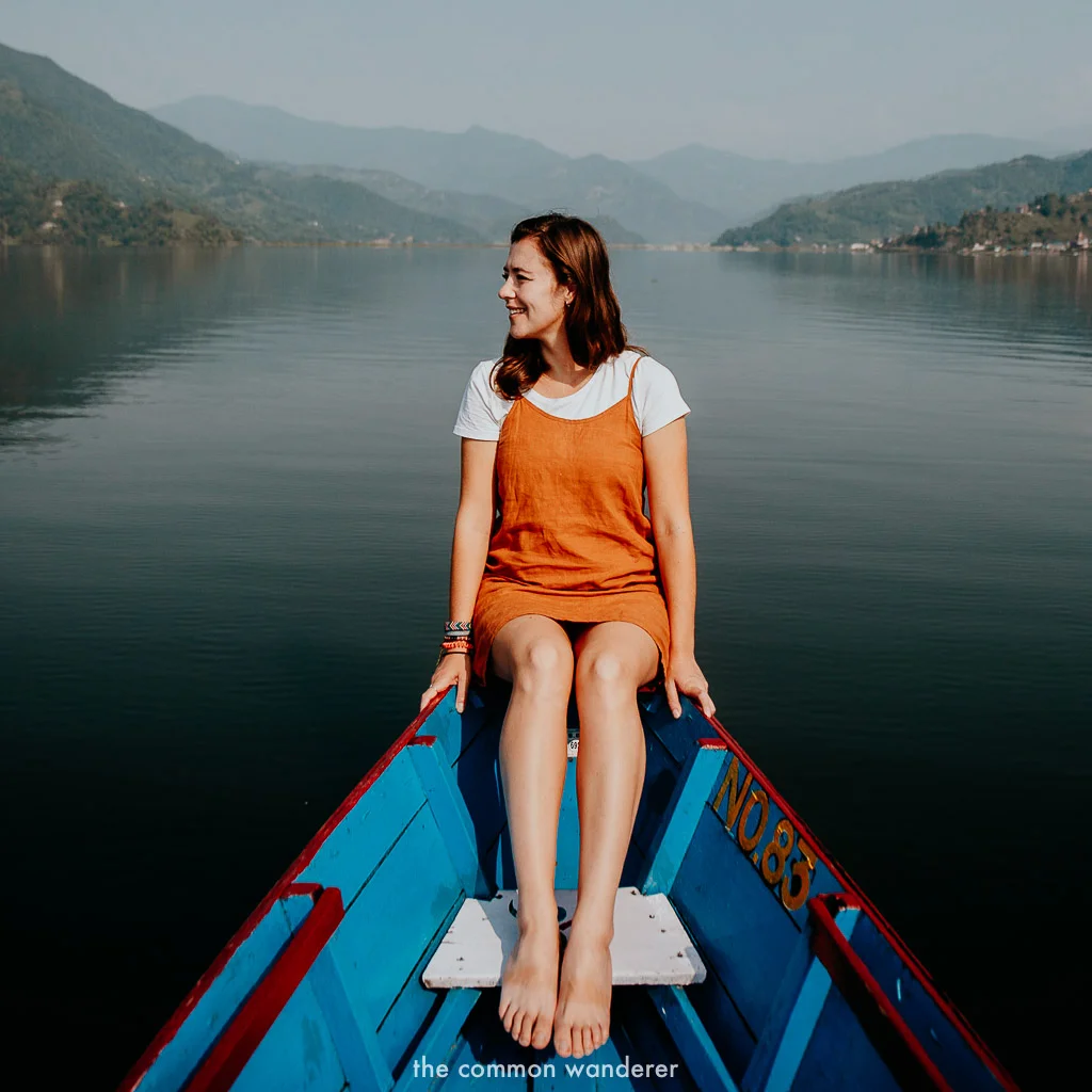 Exploring Phewa Lake, Pokhara, by boat - best things to do in Pokhara