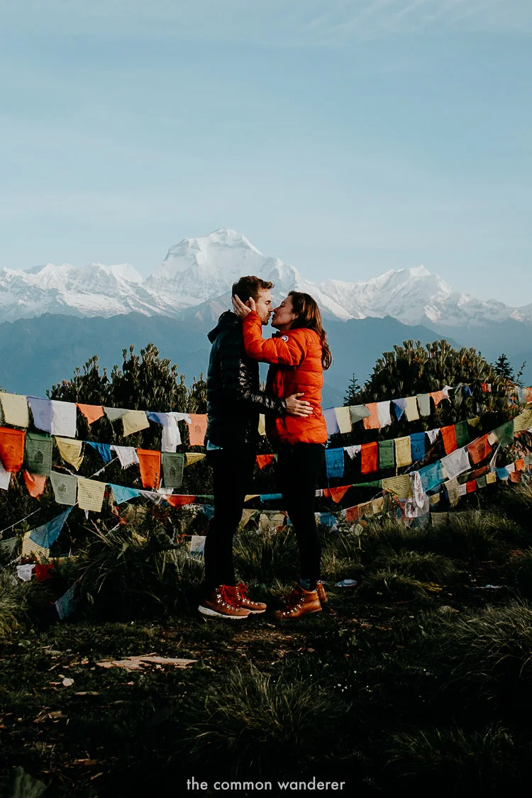 The Common Wanderer on Poon Hill, Nepal