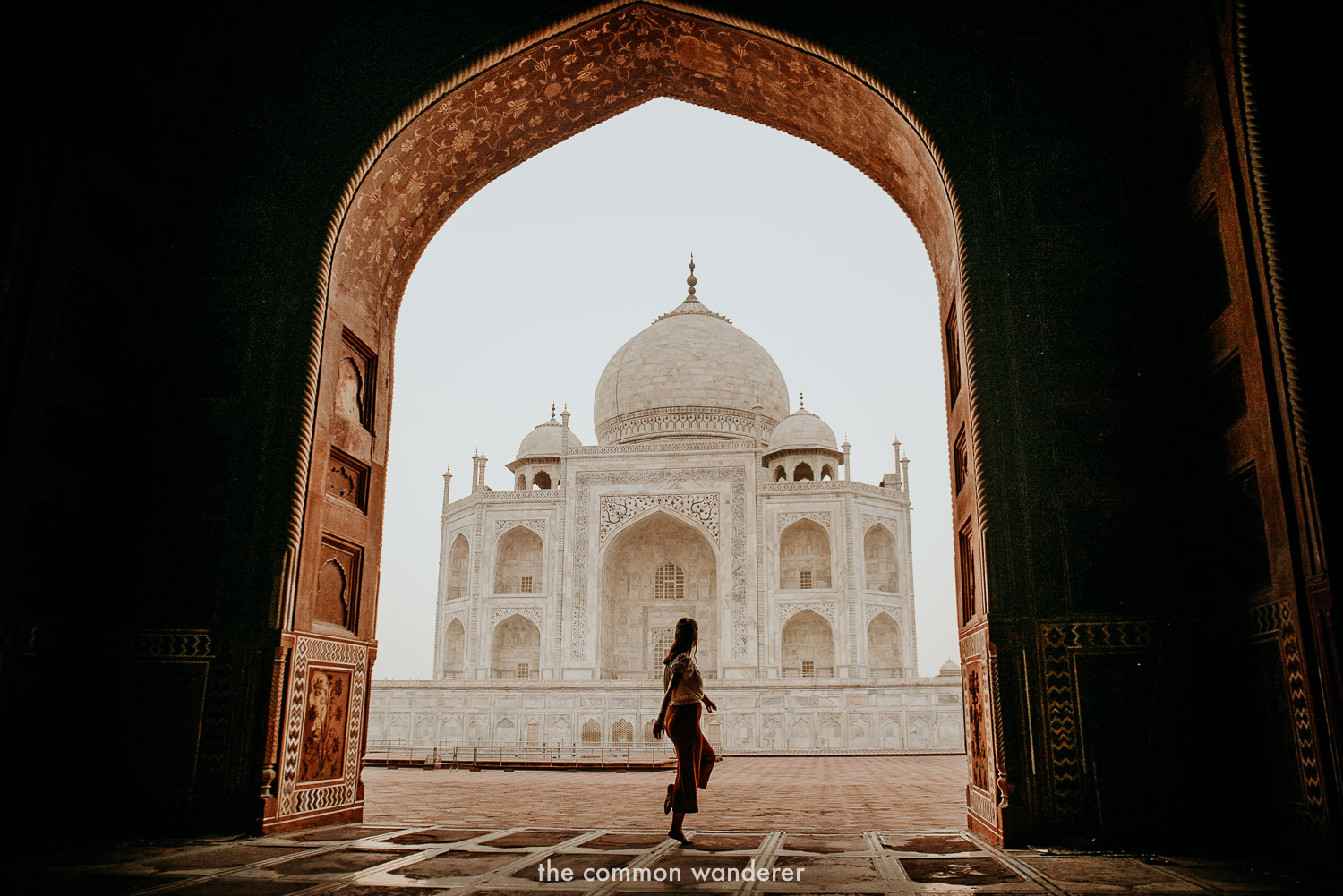 Experiencing the Taj Mahal on our G Adventures India by rail tour