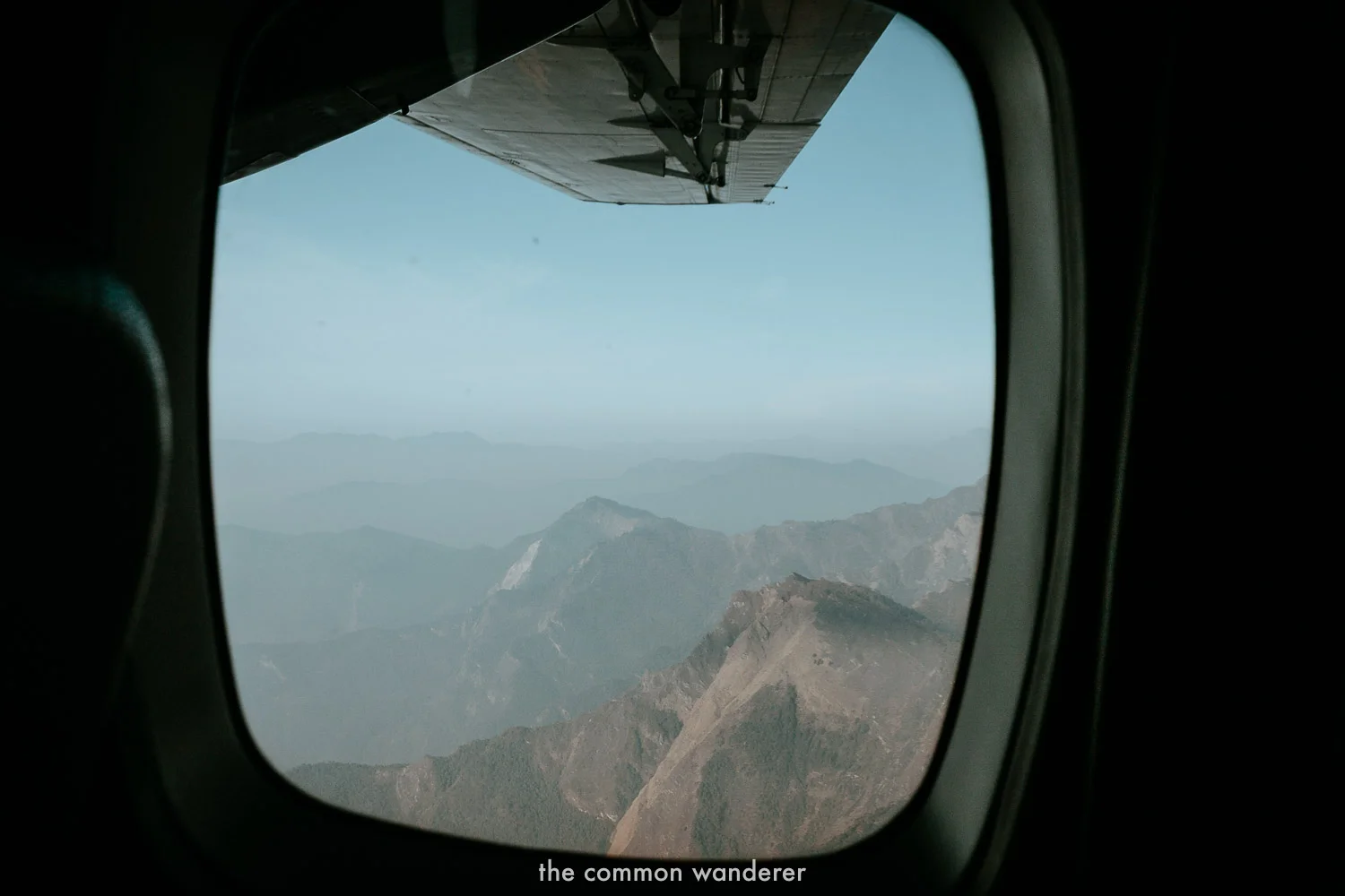 Flying from Kathmandu to Pokhara is an incredible experience