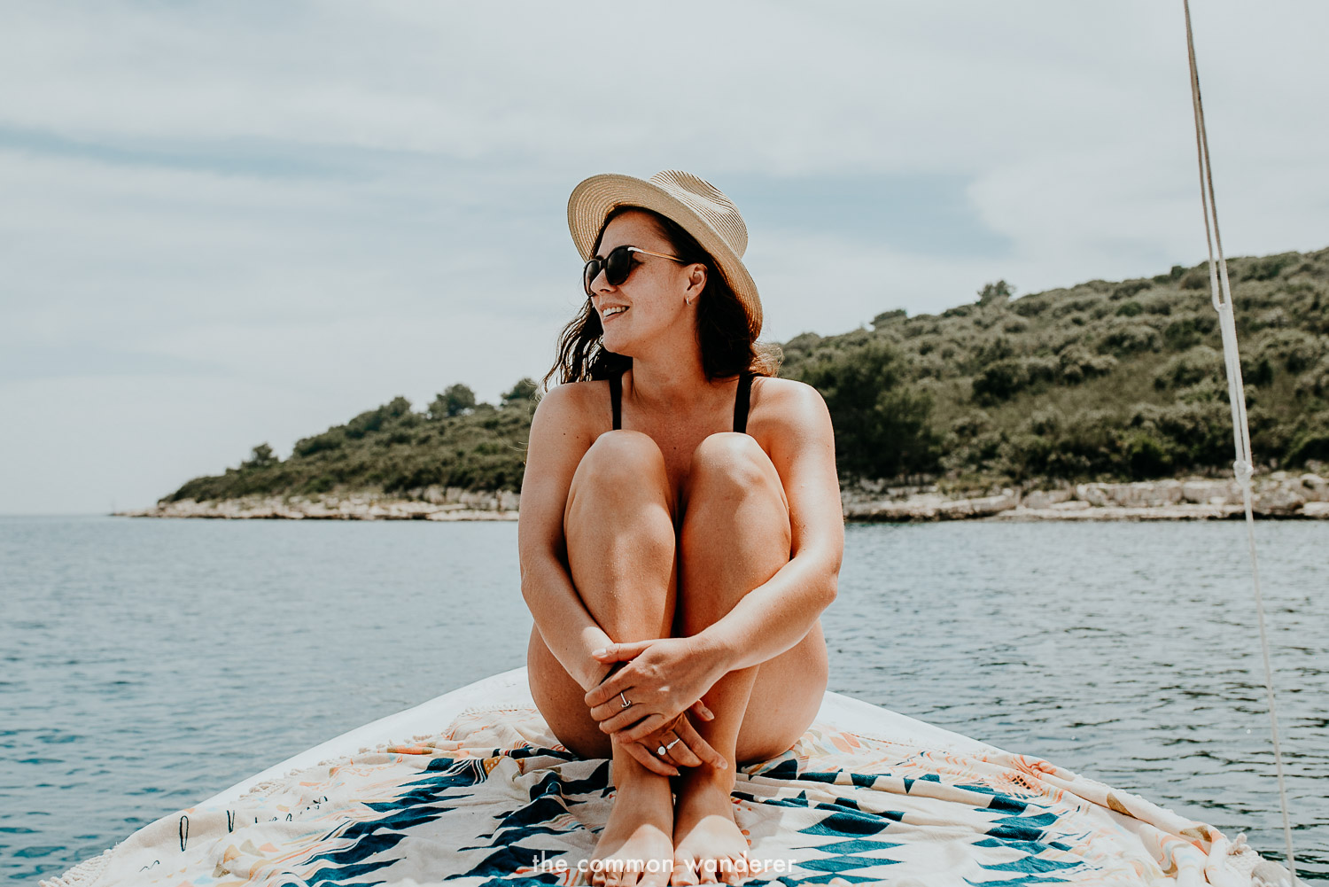 Enjoying a day on the Pakleni Islands, Hvar, Croatia