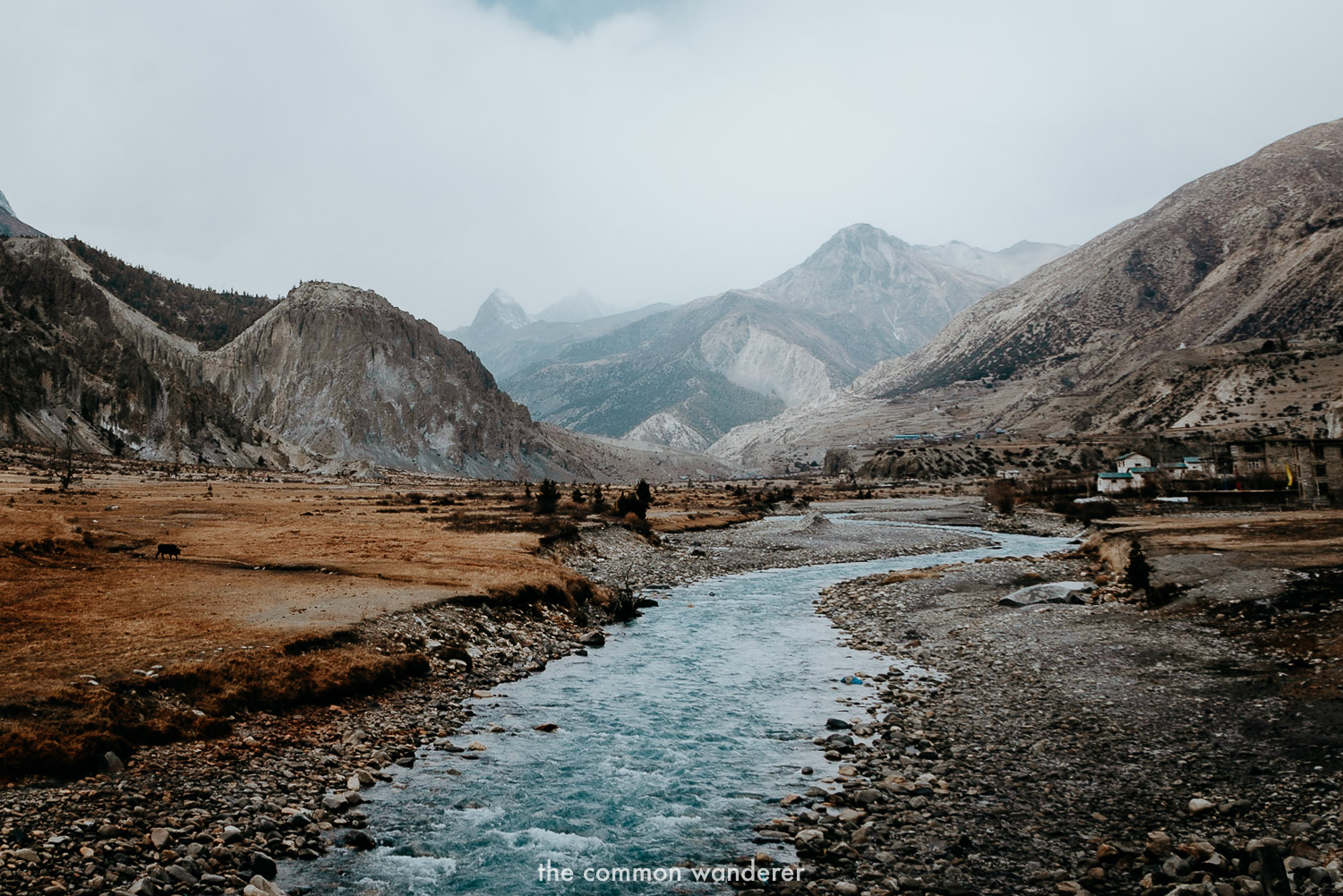 The beautiful natural scenery in Nepal’s mountains
