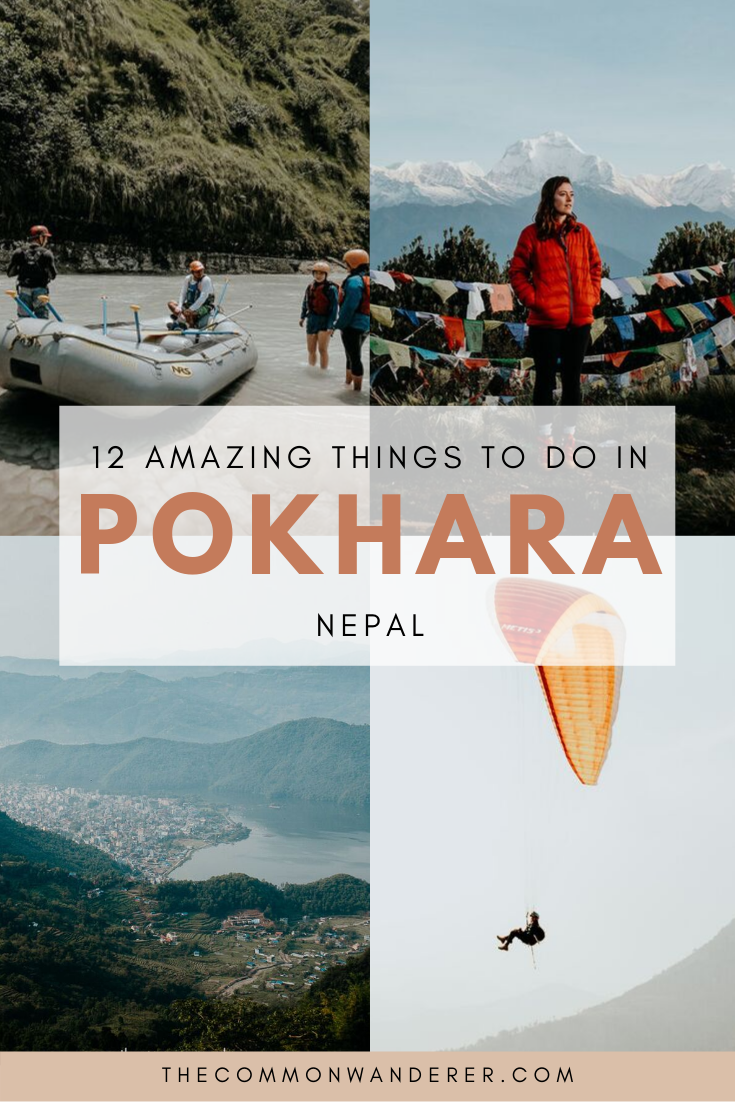  Nepal’s lakeside town, Pokhara, might be known as a chilled-out backpacker’s paradise, but it’s also a growing epic adventure destination in Nepal too! From trekking adventures to paragliding, white-water rafting, and more, here are our favourite th