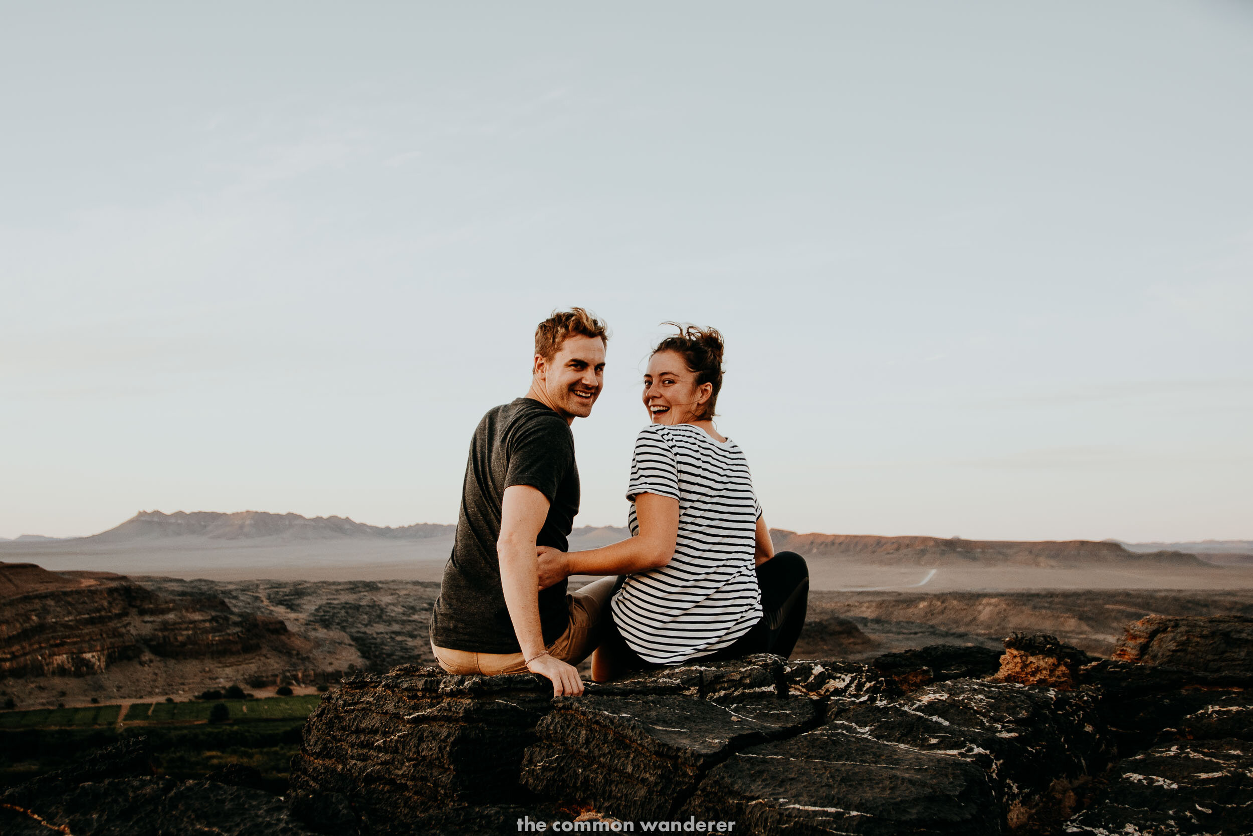 Overlooking the beautiful views of Namibia