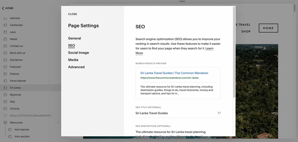 Squarespace SEO Tips: 9 Easy Tips To Improve Your SEO | The Common Wanderer