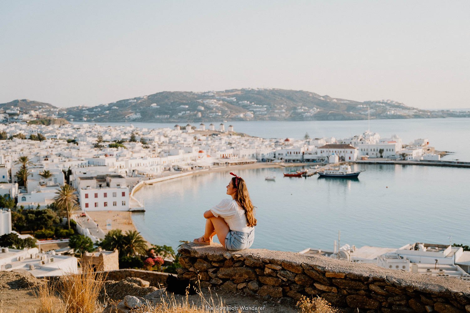 Japanese Restaurant near Mykonos old port with best sunsets in