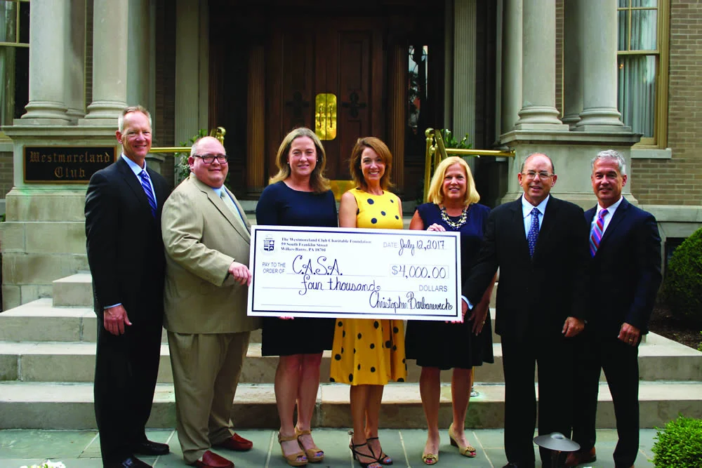 Westmoreland Club Charitable Foundation Donation