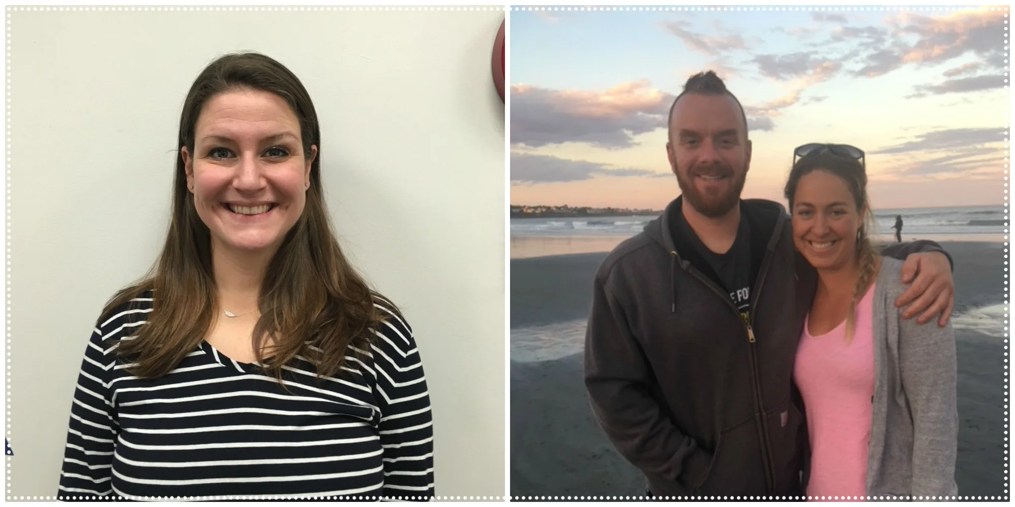 Claudia Ravert, left, and Dan and Sarah Block. 
