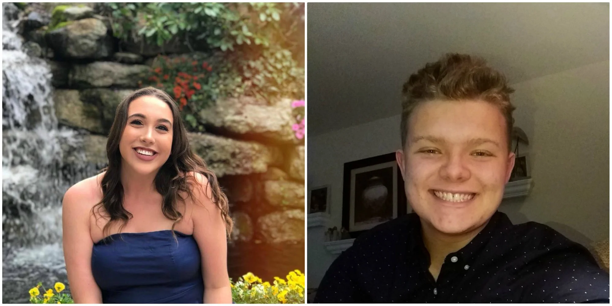 Talia Johnson, left, and John Toussaint
