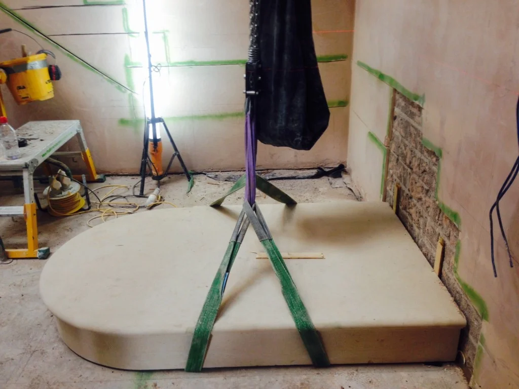 New week, new stone stair. Cantilever of course.