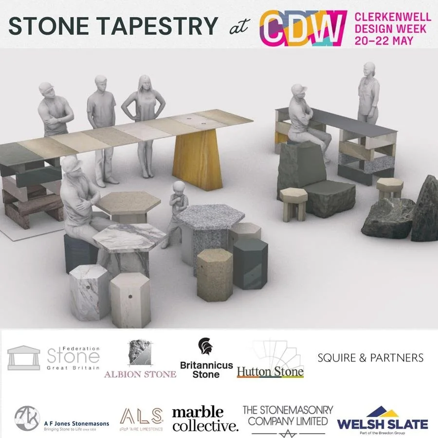 Stone Federation: Stone Tapestry @ Clerkenwell Design Week
