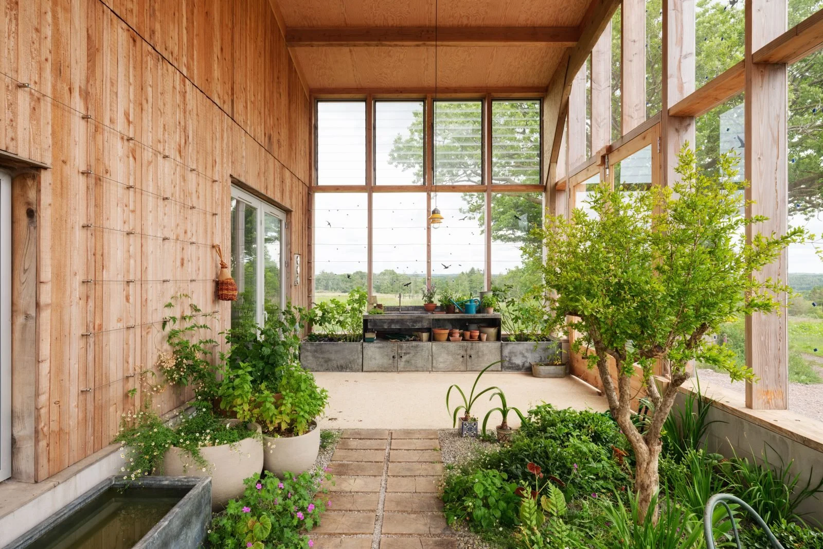 Seven projects that make extensive use of natural materials