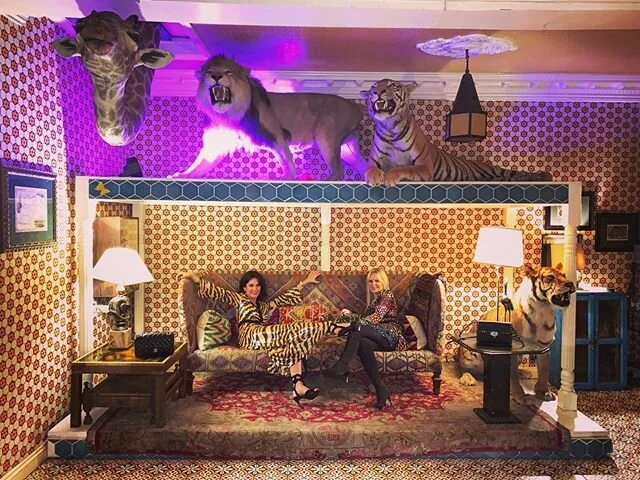 My kinda Party 🐯 fun times for @acuriousherbalelixir 40th Birthday @kingsheadclub #sisterbirthday #40thparty #friends #family #hubs #partyparty #outout #eyeofthetiger #taxidermy #art #shoreditch #hungover