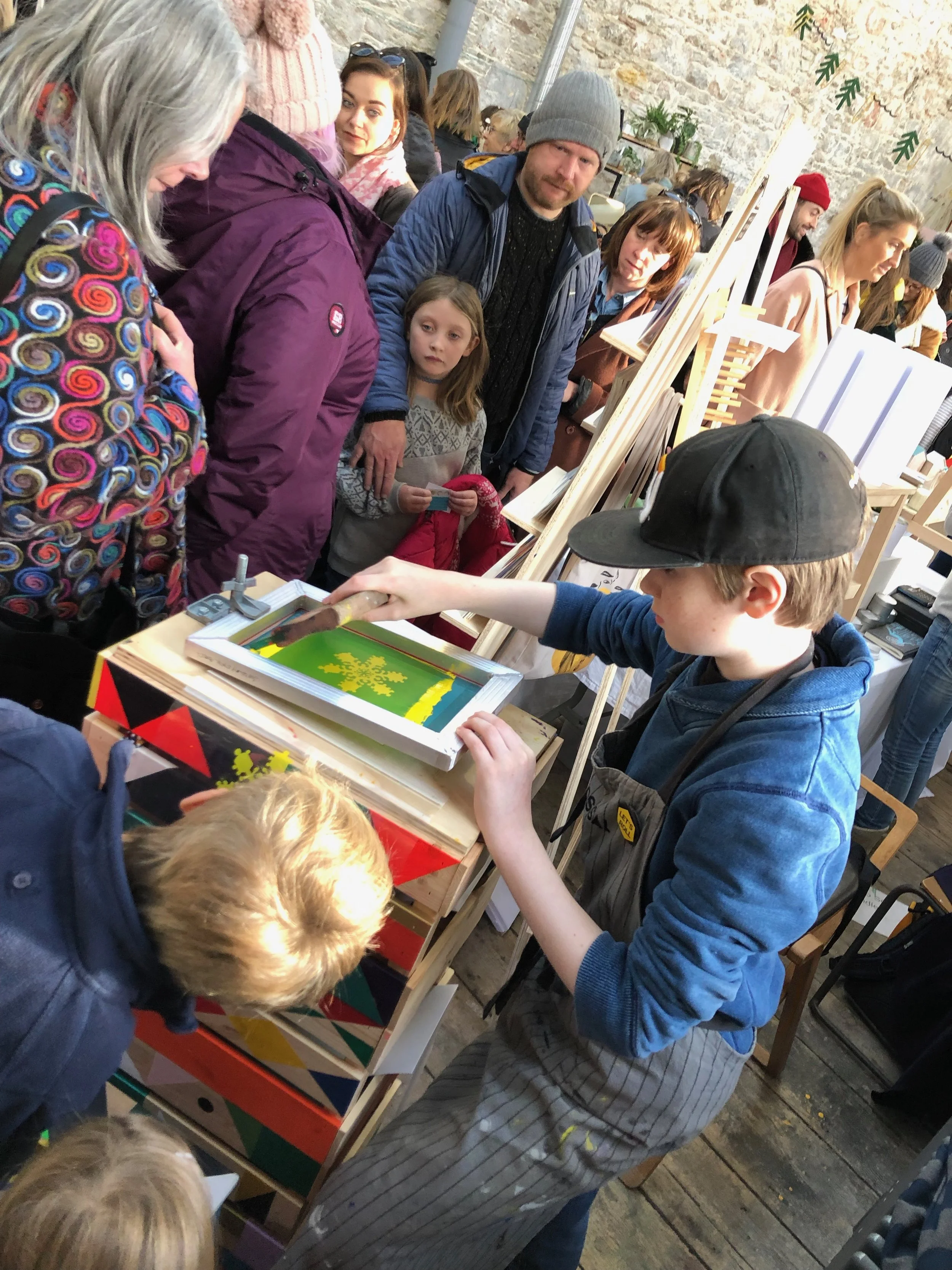 Will demonstrating the process