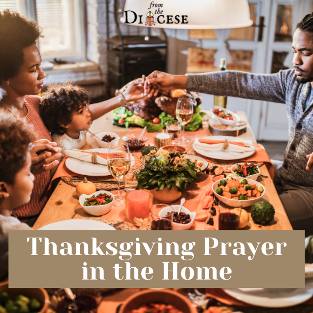 Thanksgiving Prayer in the Home