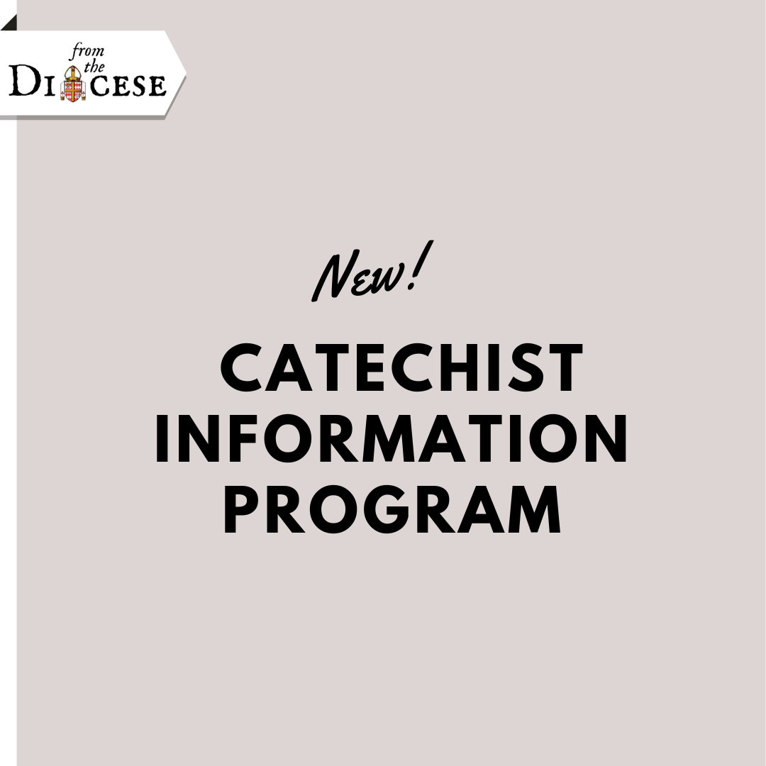 New! Catechist Information Program