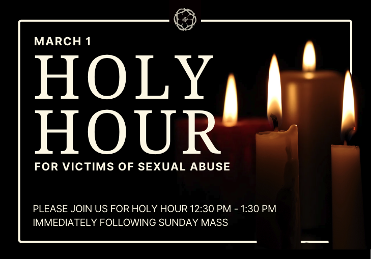 Holy Hour for Victims of Sexual Abuse