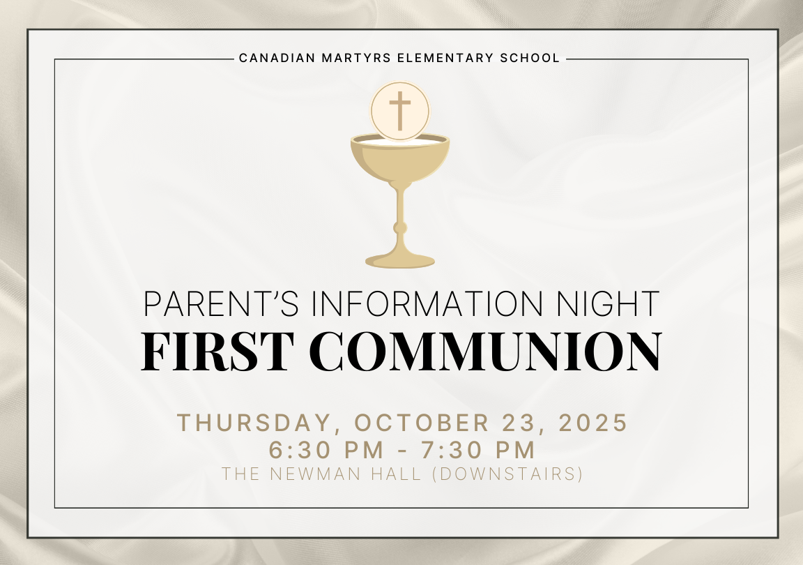 First Communion Parent Information Night