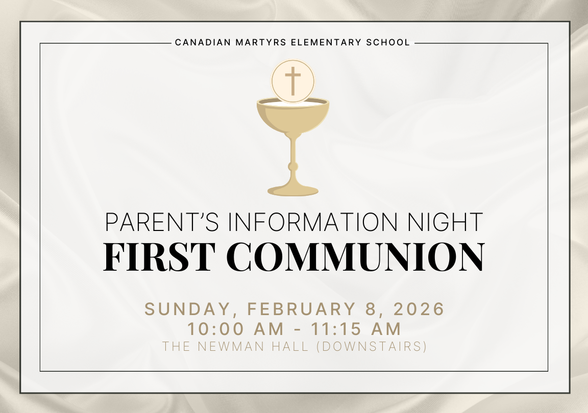 First Communion Parent Information Night