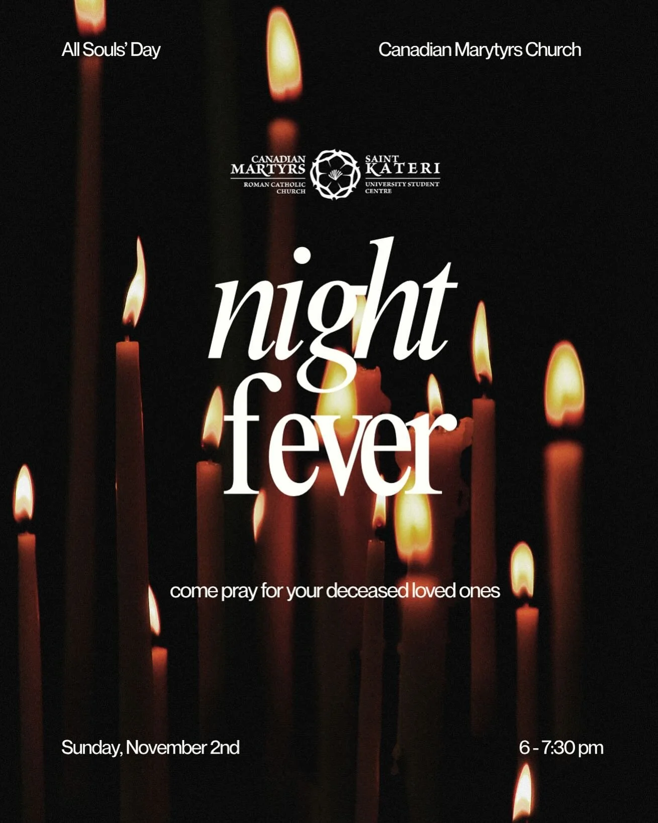 Come pray for your deceased loved ones on the Feast of All Souls&rsquo; Day.