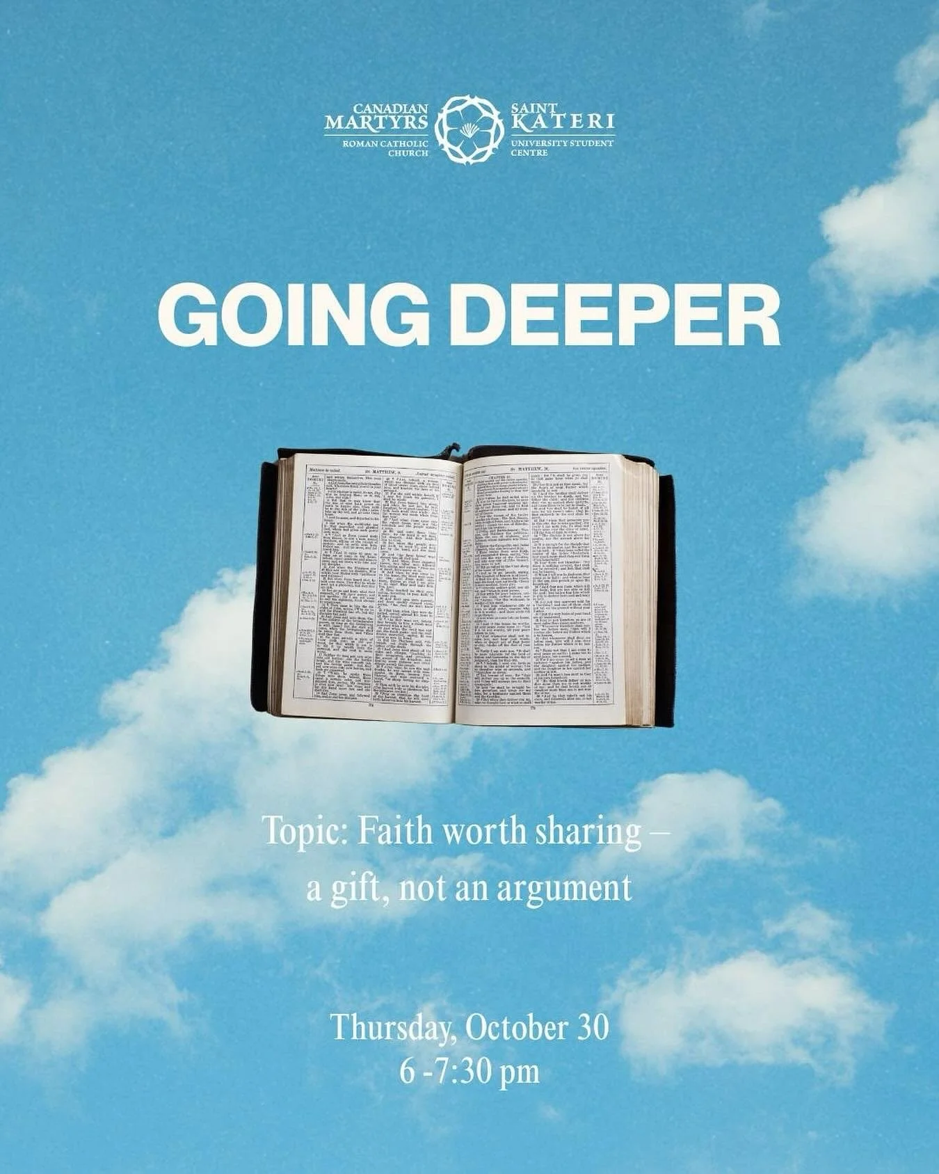 Talking about faith can feel awkward - like you&rsquo;re either saying too much or not enough. This session is for students who want to share what matters most in a way that feels real, kind, and natural. 

Expect honest conversation, practical tips,