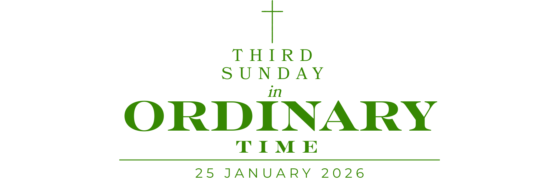 Third Sunday in Ordinary Time