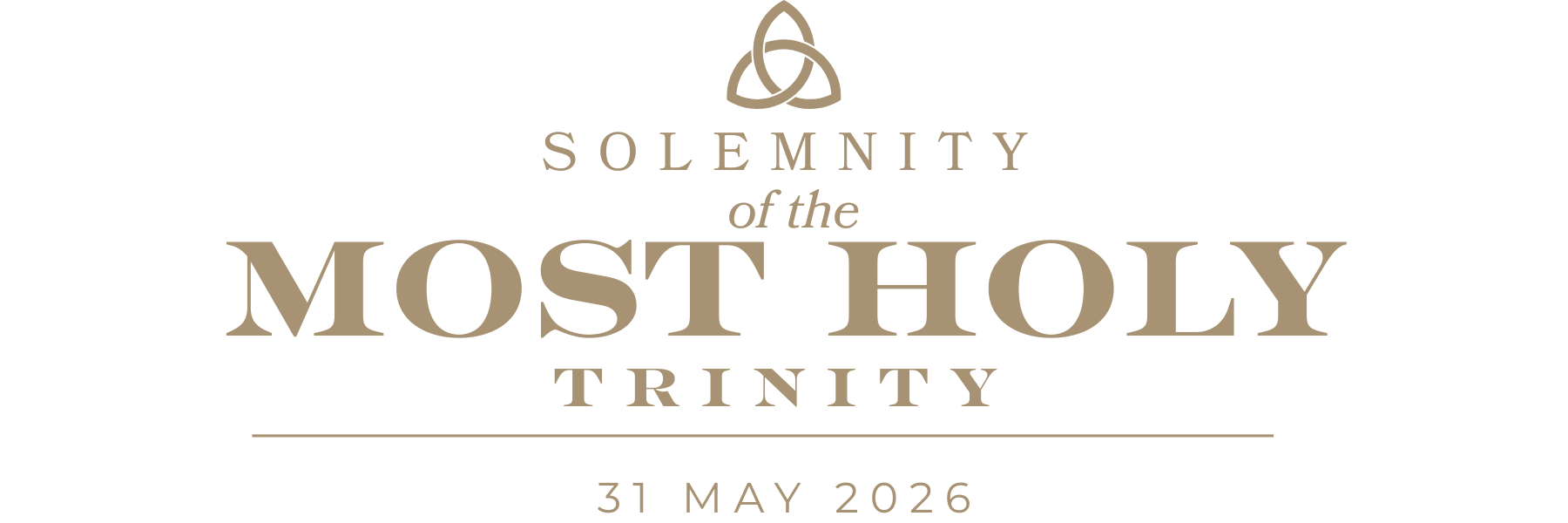 Solemnity of the Most Holy Trinity