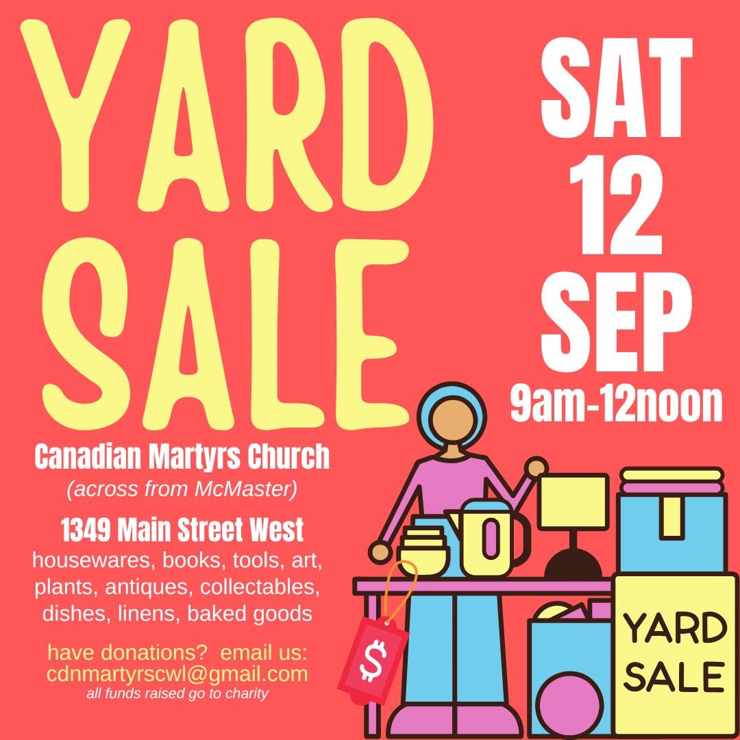 CWL Yard Sale