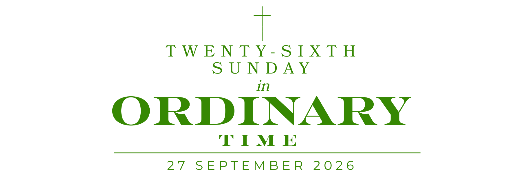 Twenty-Sixth Sunday in Ordinary Time