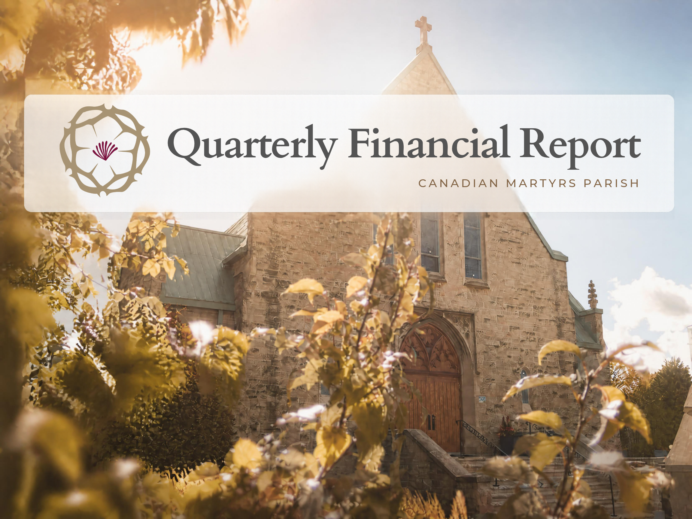 Quarterly Parish Financial Report