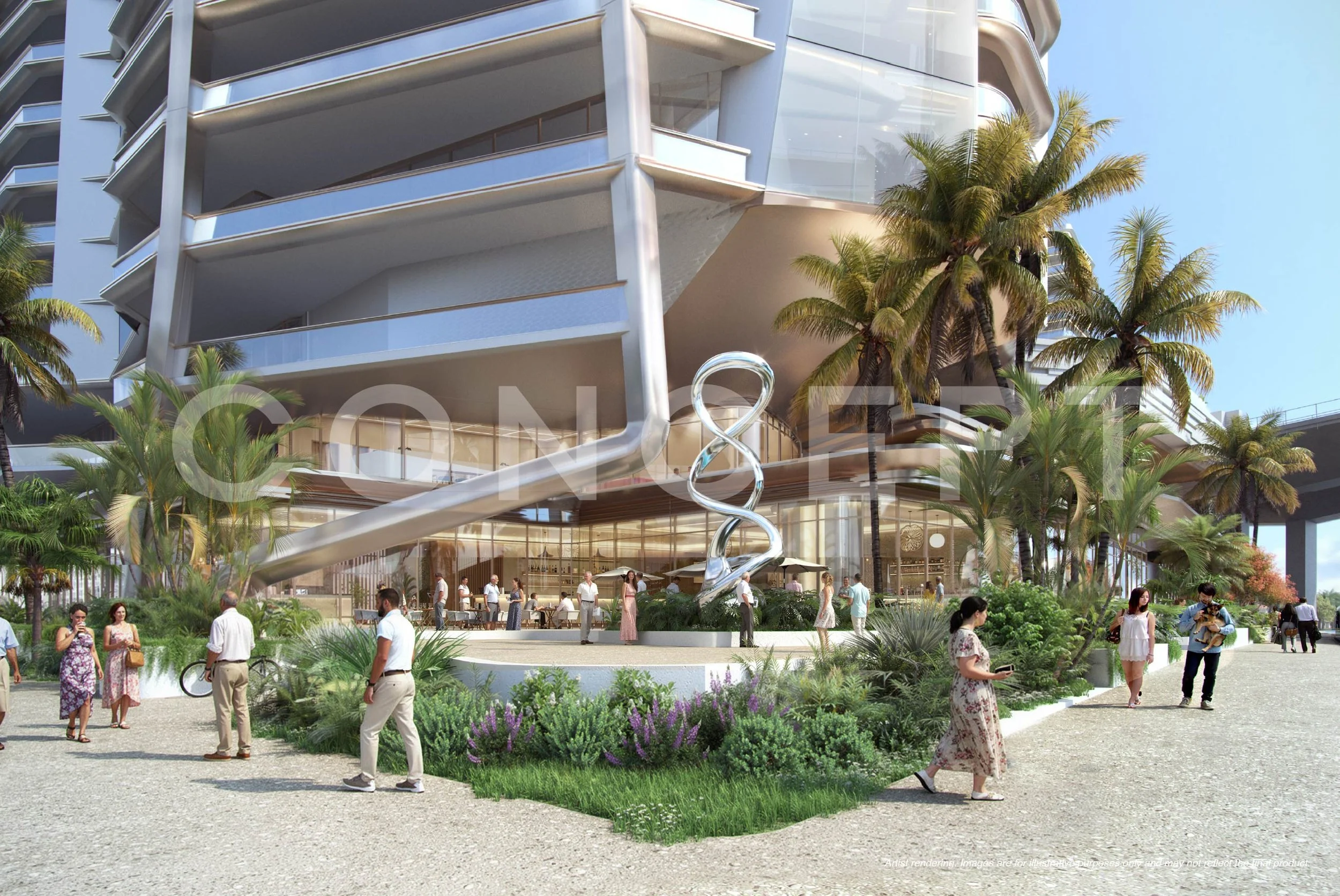 PROMENADE VIEW OF RESIDENCE A