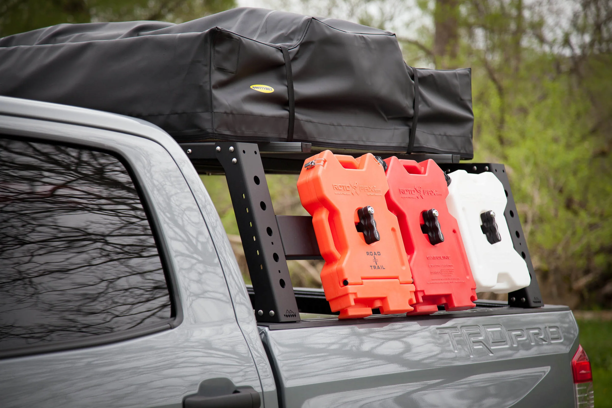 MAX Modular ALUMAX 18" High Aluminum Bed Rack, Fits All Toyota, Ford