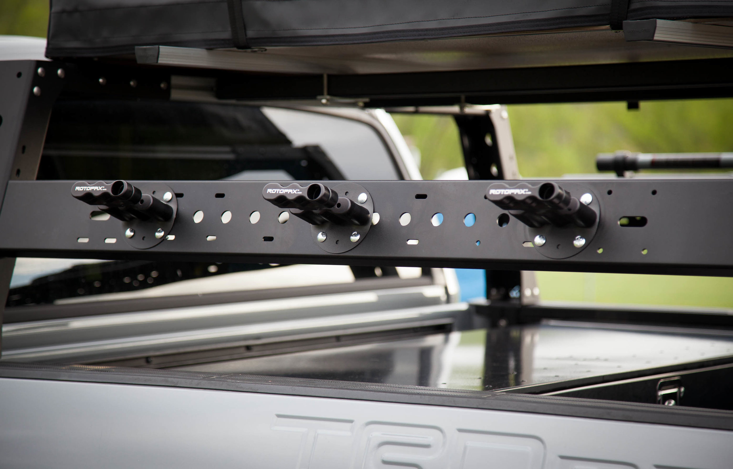 MAX Modular ALUMAX 18" High Aluminum Bed Rack, Fits All Toyota, Ford