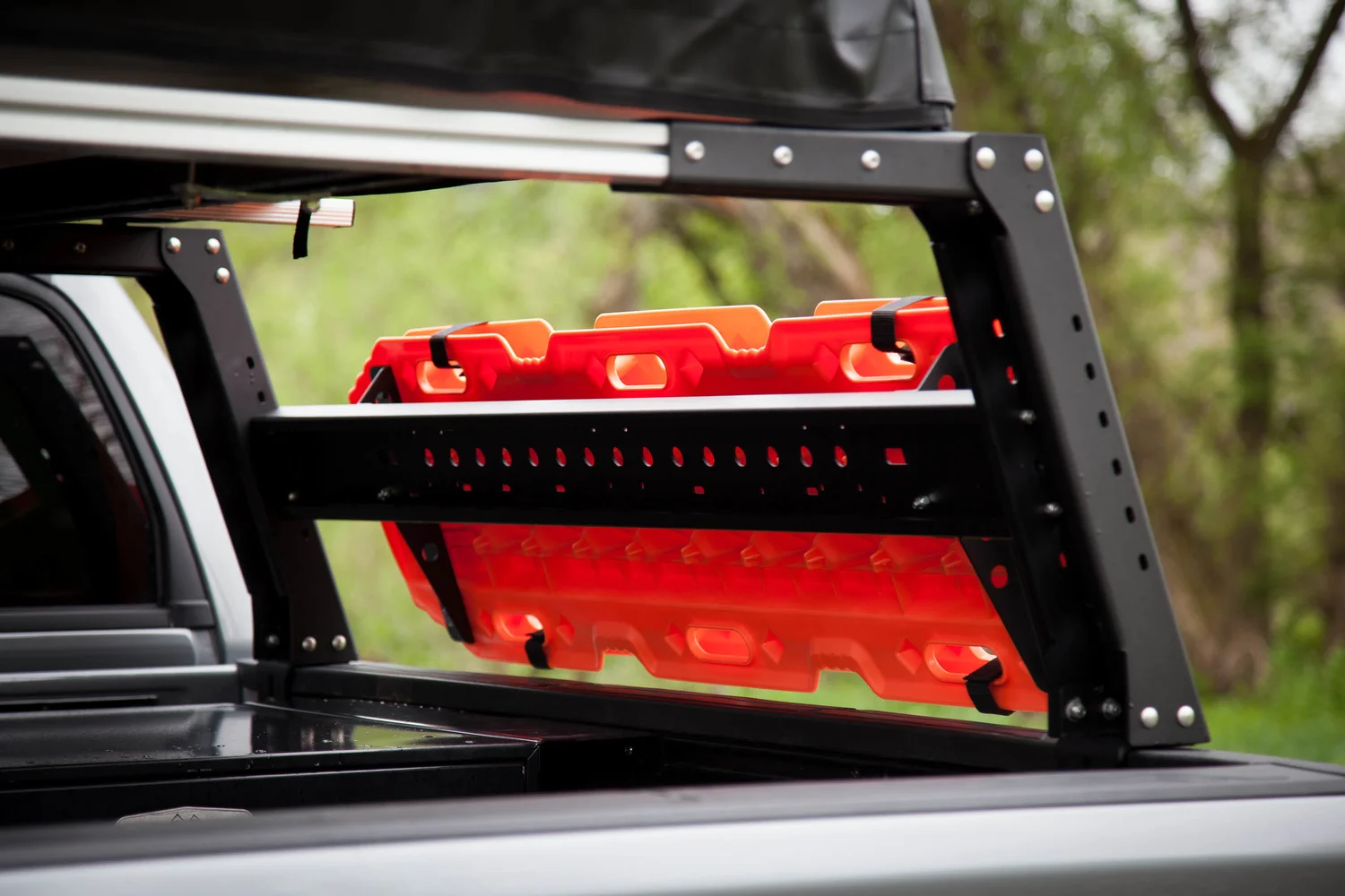 Bed Rack Overland Kitted Billet MAXTRAX Mounting Bars Awning Bracket