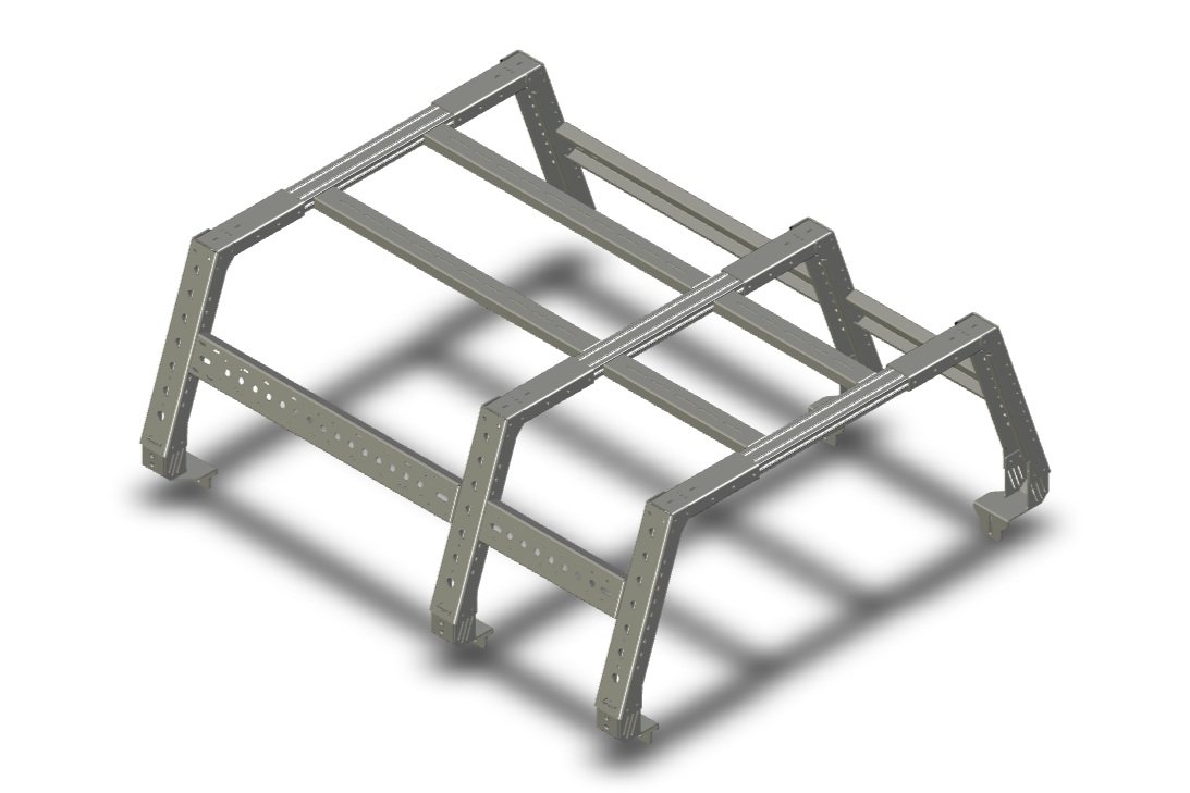 Softopper Compatible Truck Bed Racks — Max-Modular - Truck Bed Racks