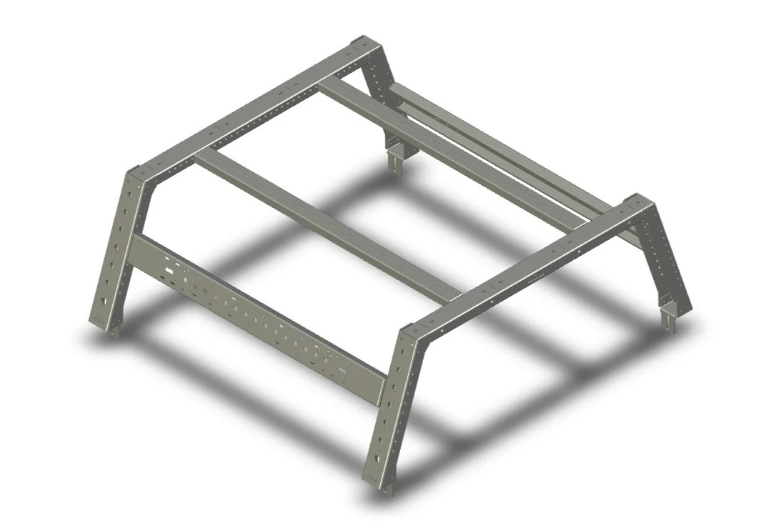 MAX Modular Steel 22" High Colorado Tonneau Compatible Bed Rack, Fits Chevy Colorado/ZR2