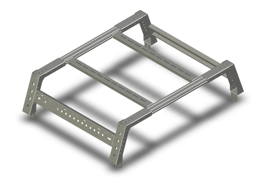 MAX Modular STEEL MAX 14" High Tonneau Compatible Bed Rack, Fits Ford Maverick