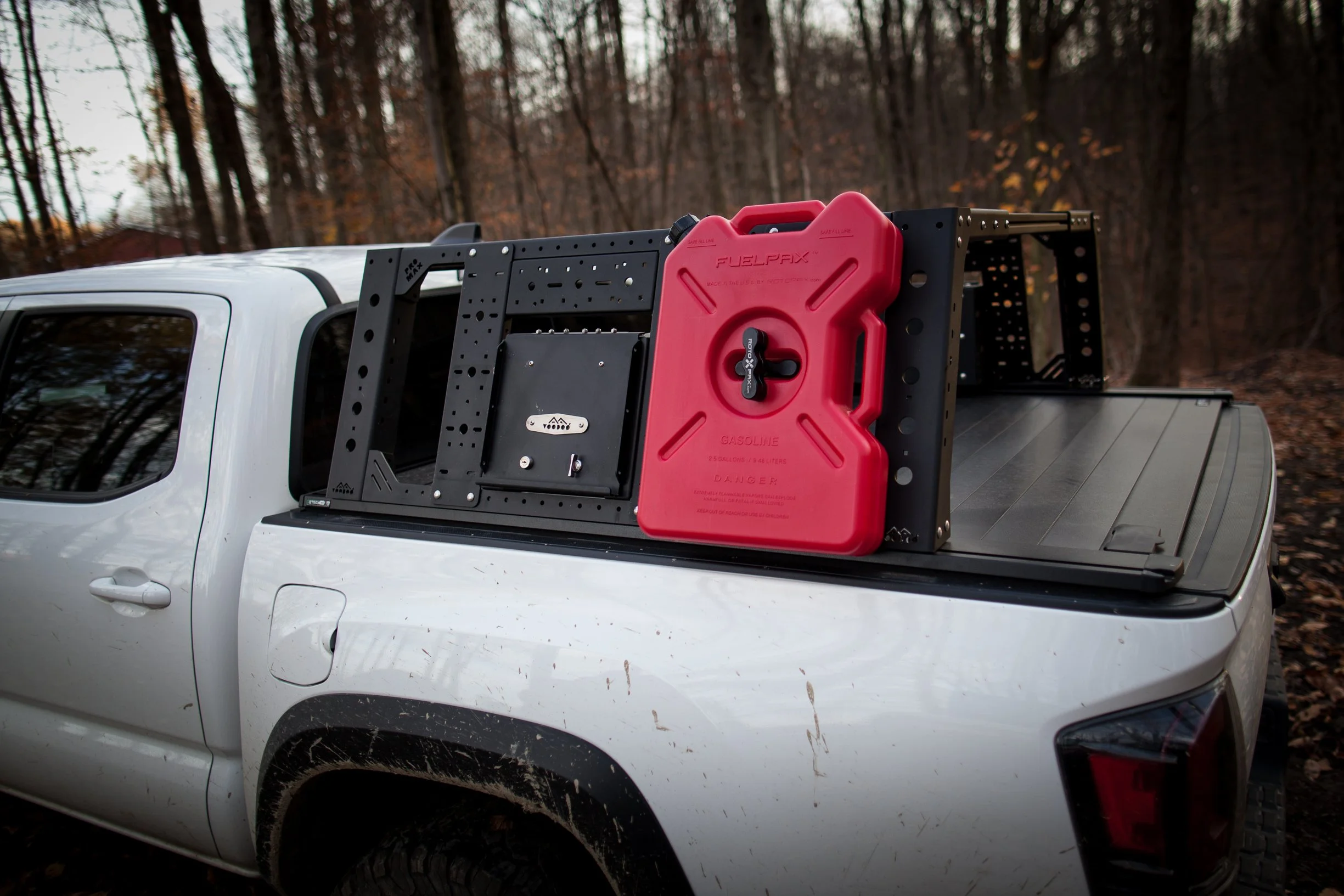 18" High PROMAX Aluminum Tonneau Compatible Bed Rack, Fits Toyota