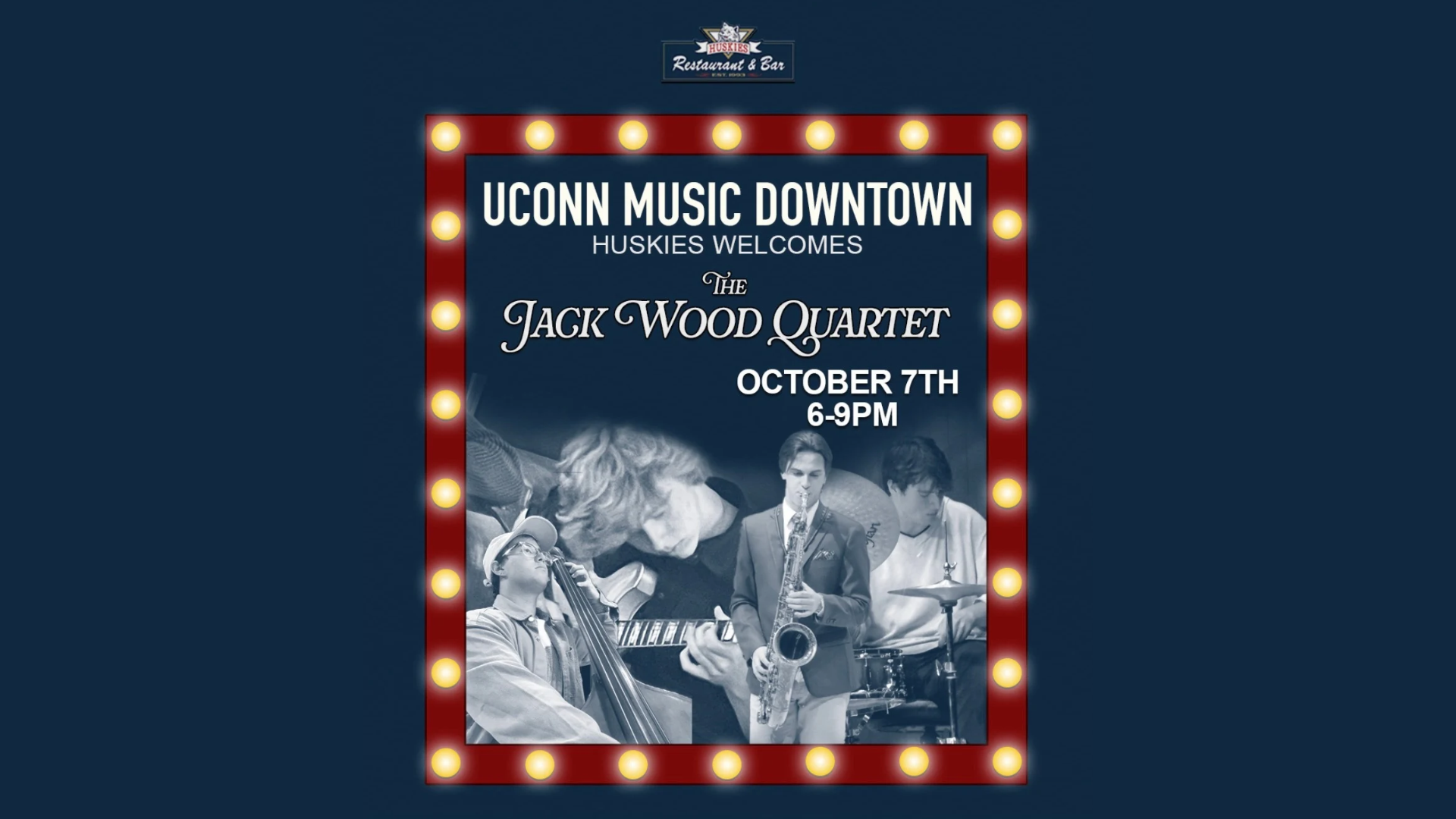 Live at Huskies: The Jack Wood Quartet