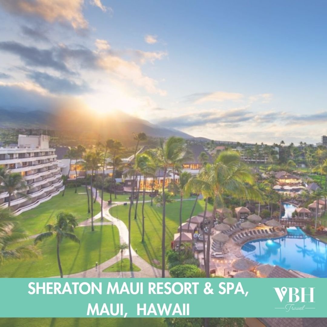 🌴 Aloha from Paradise | Sheraton Maui Resort &amp; Spa 🌊🌺
Set on the iconic Kaʻanapali Beach at the foot of Black Rock, Sheraton Maui Resort &amp; Spa is where Hawaiian beauty meets island adventure. From beachfront luaus and snorkeling to oceanvi
