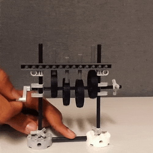 A Lego CAM to simulate breathing rate