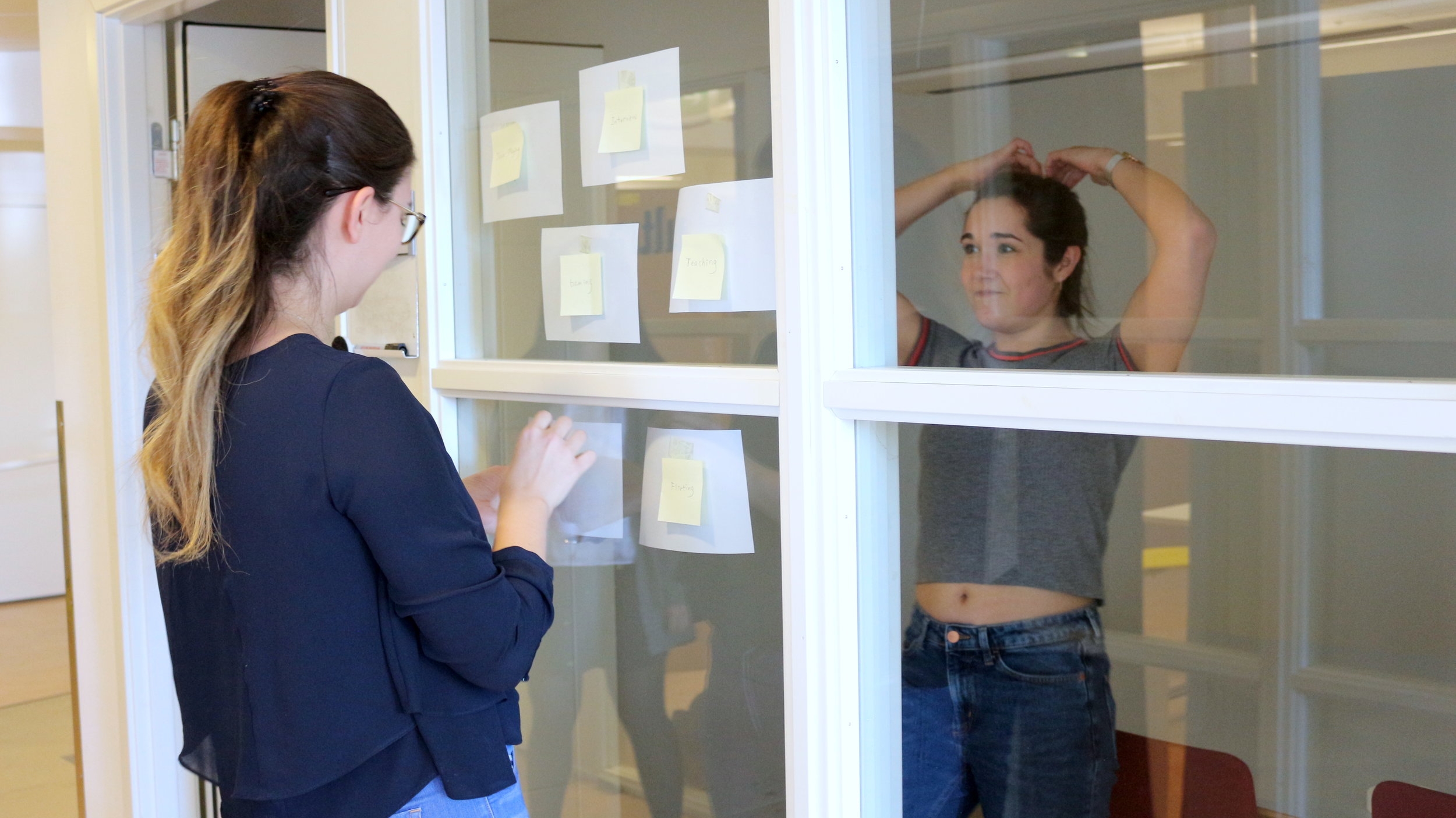 Other side of the wall: How do you communicate without words?