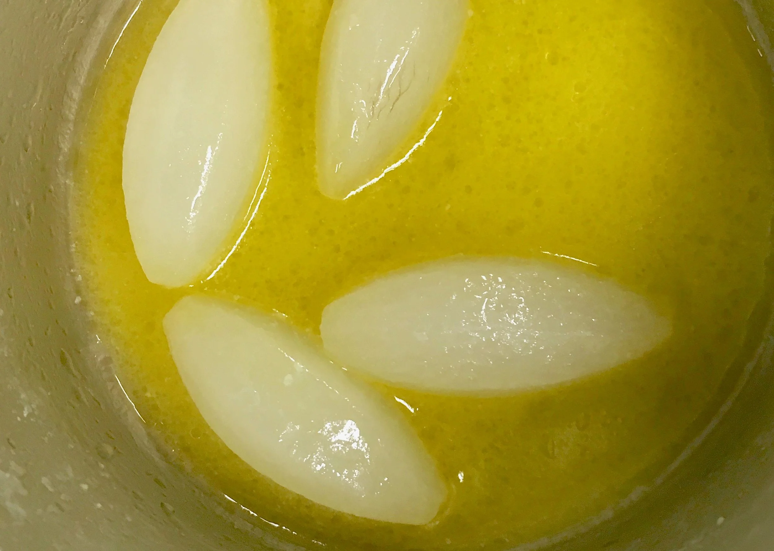 Glazed mooli