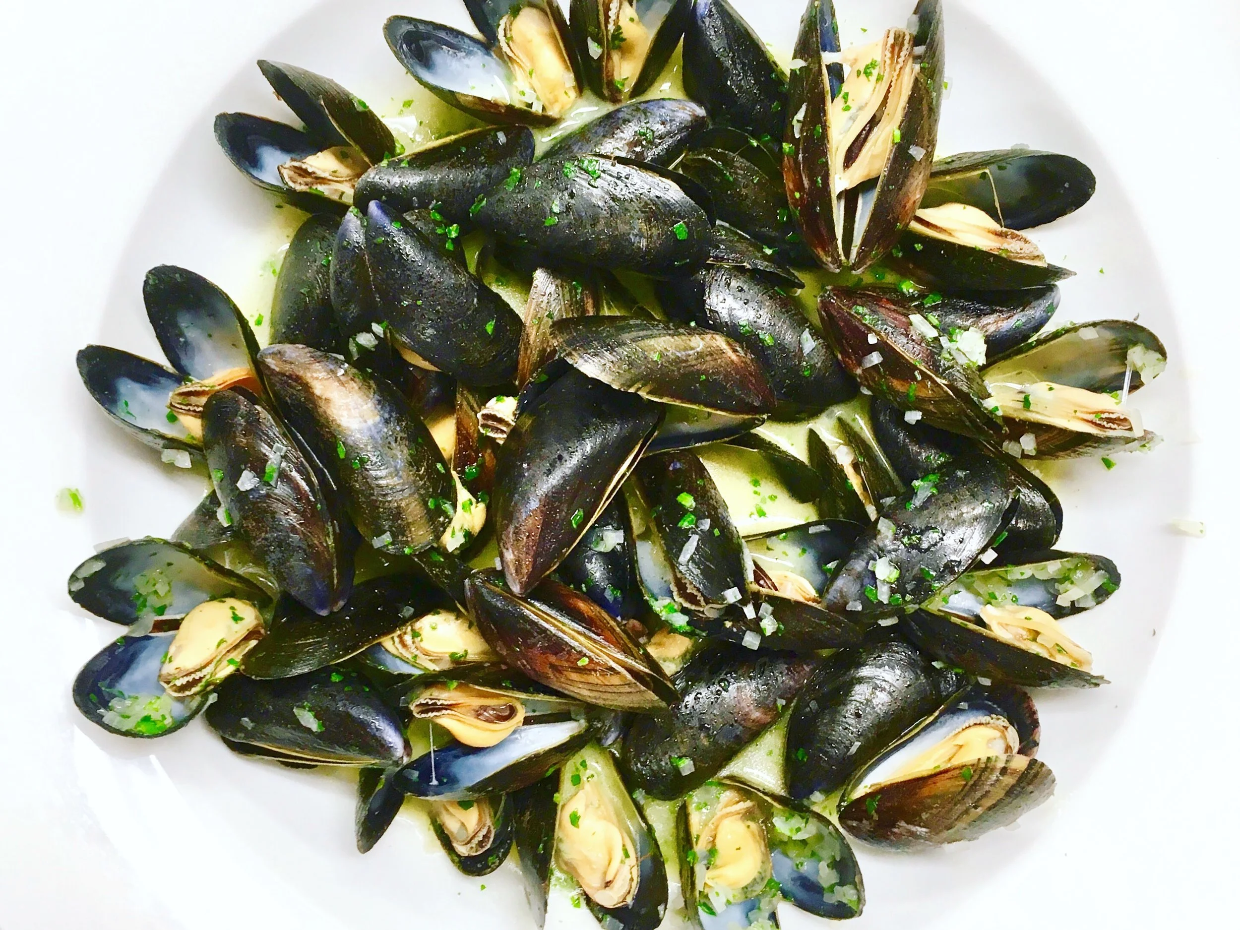 Mussels Moules Marinières