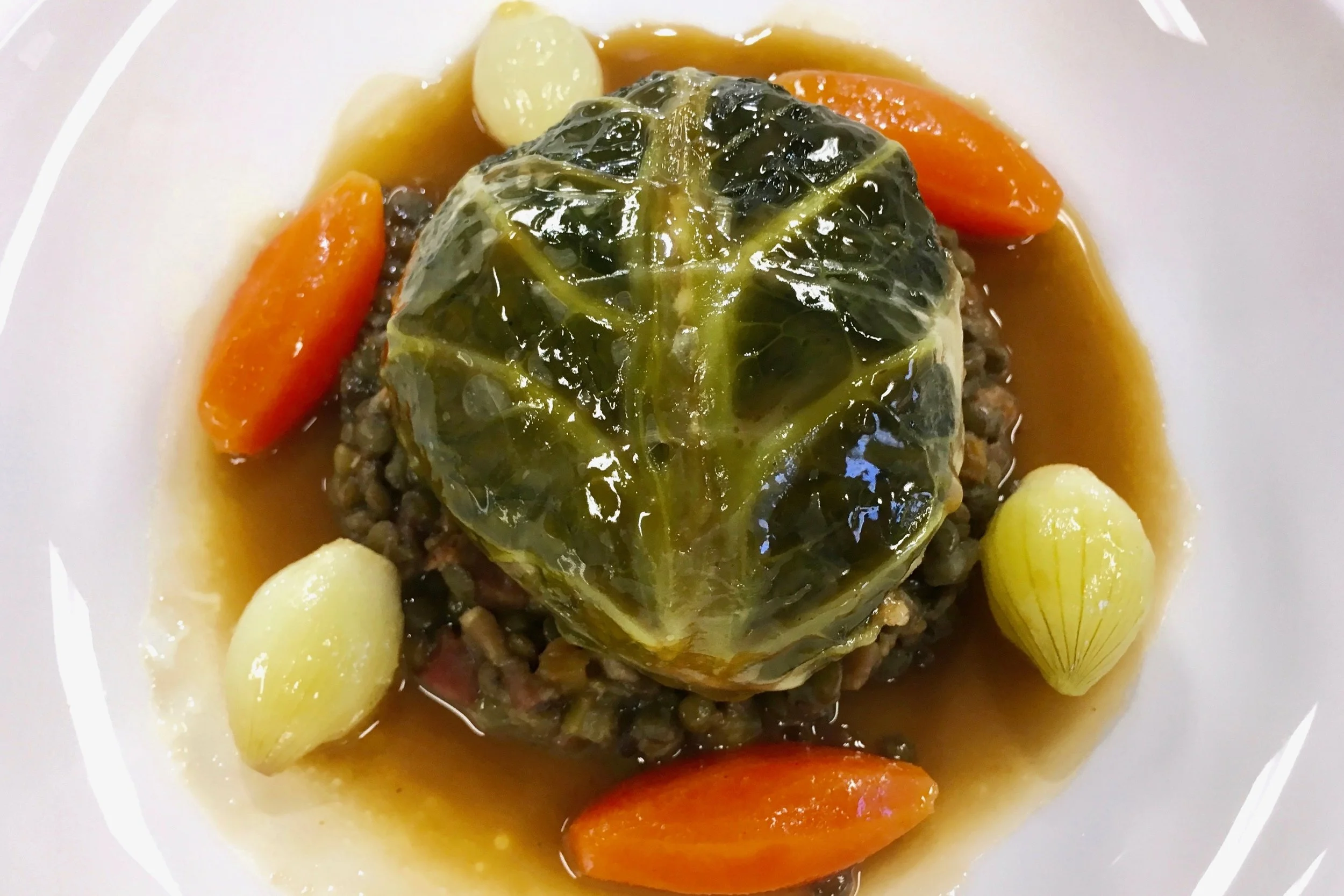 My attempt at stuffed cabbage