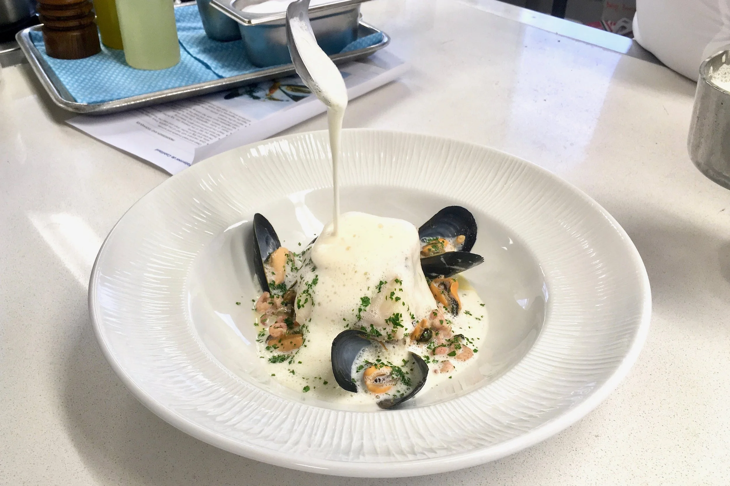 Foam sauce