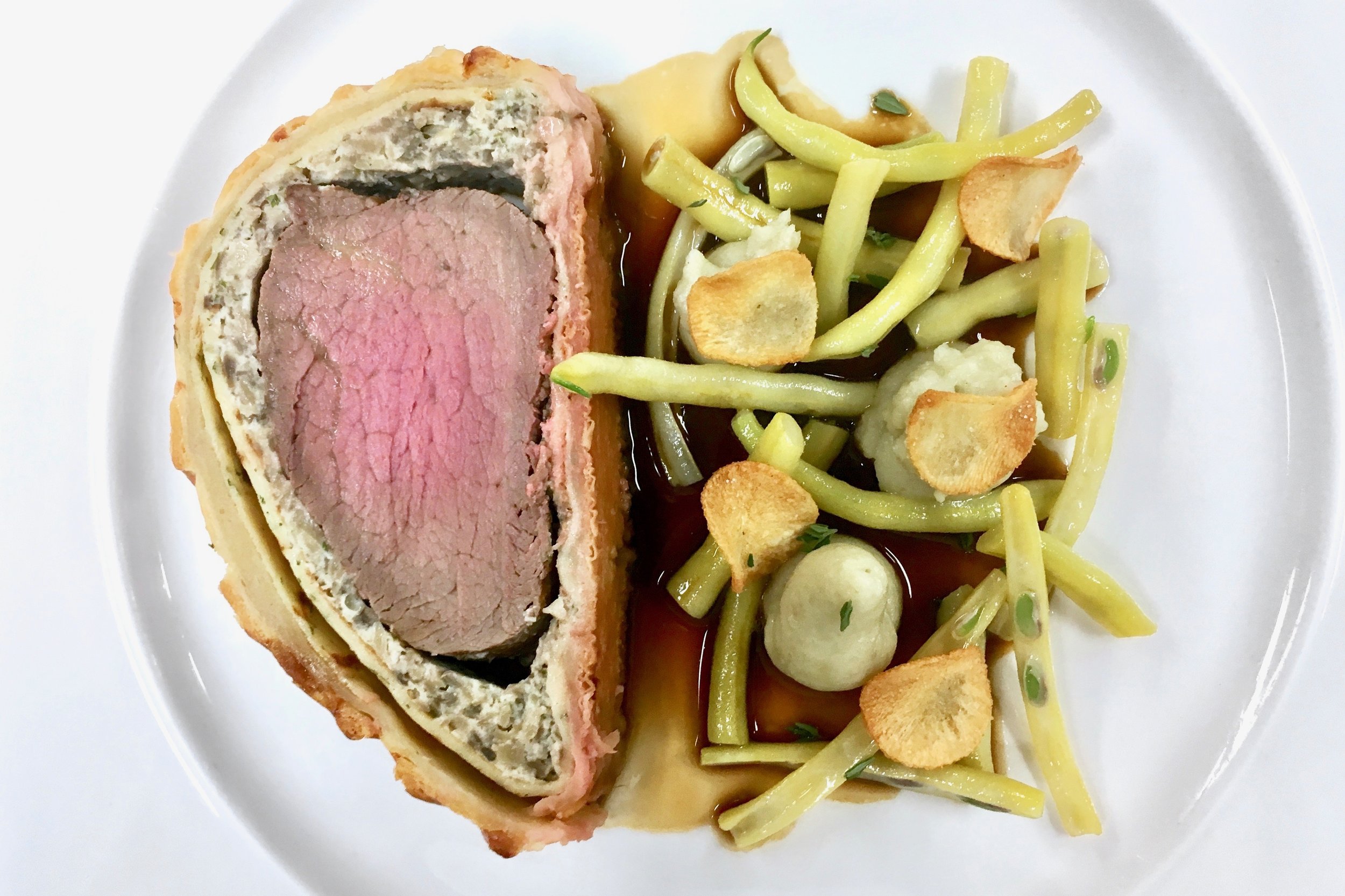 Slightly overcooked Beef Wellington