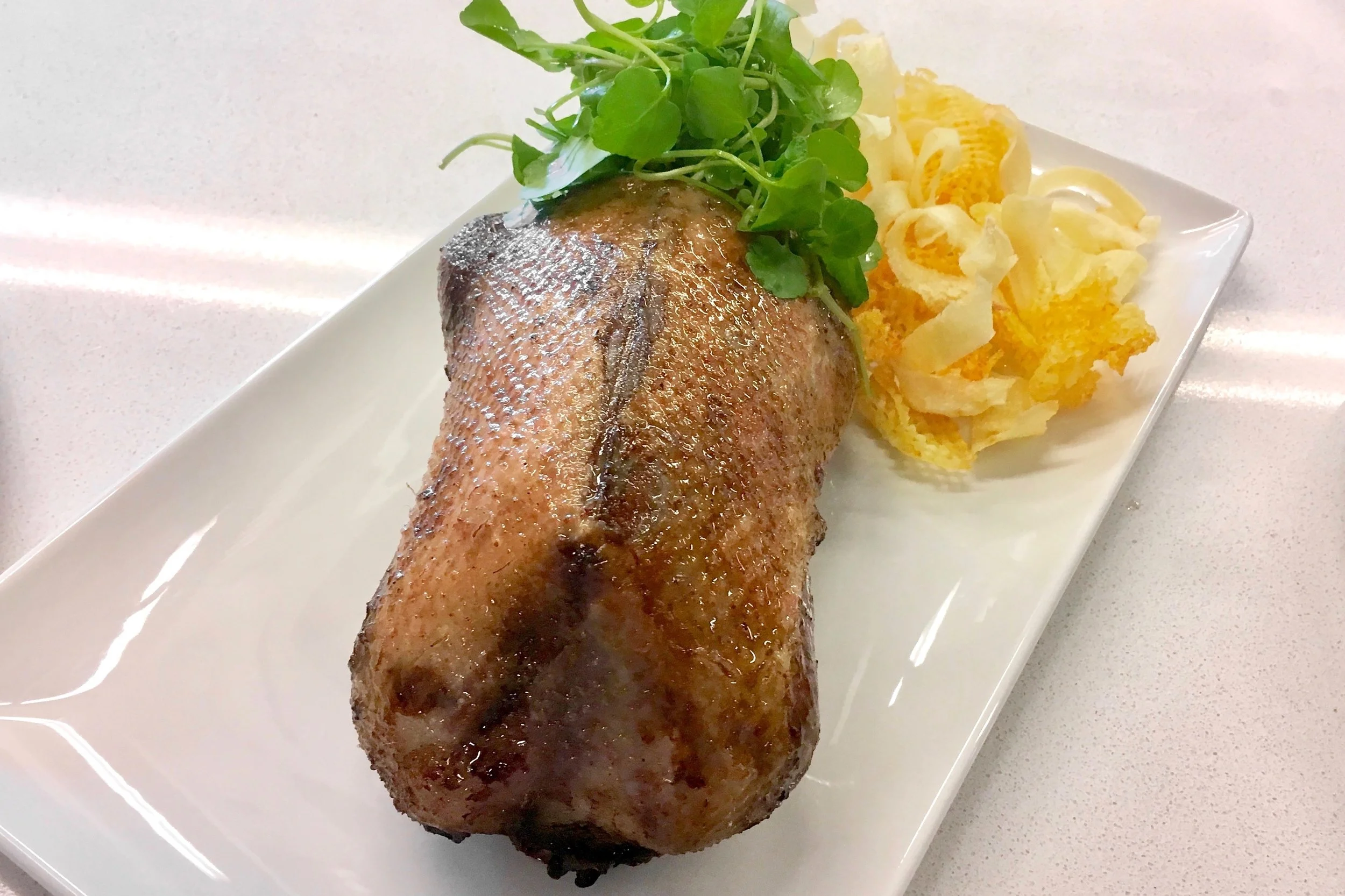 Roasted mallard