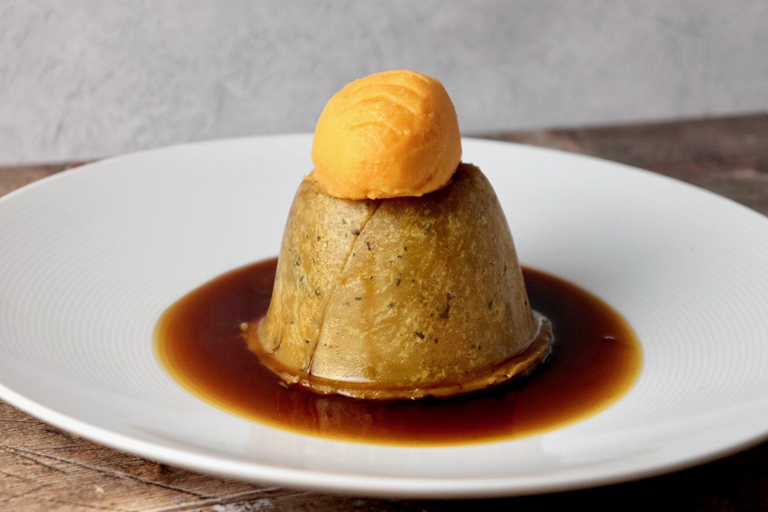 Steamed Mutton Pudding