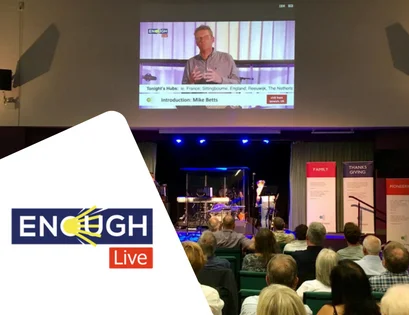 Enough LIVE reaches across the globe